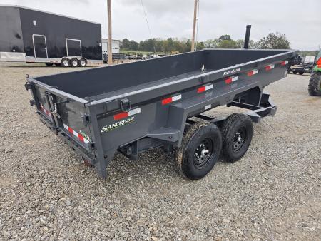 New 2027 Lamar 83X14 TANDEM 14K TELESCOPIC DUMP W/18" SIDES