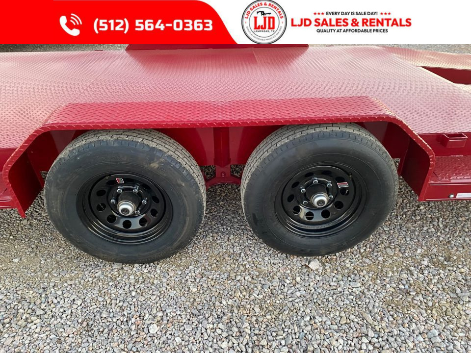 New 2026 Lion - 83 x 22 Car Hauler - 12K GVWR - Split Dovetail