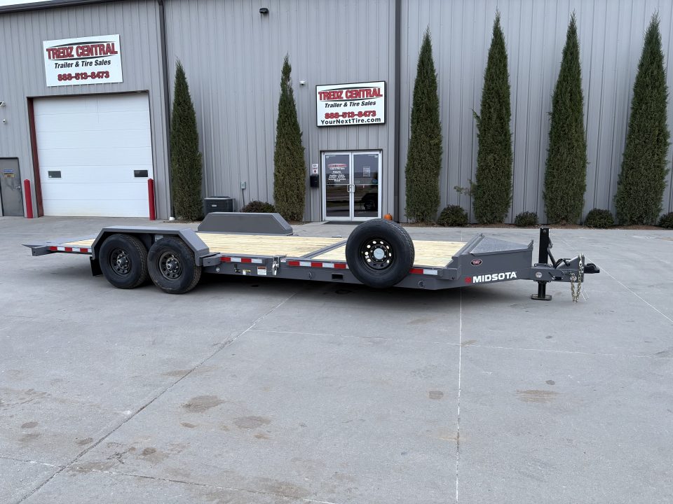 New 2027 Midsota NTB22-BP-154 (16 + 6) Tilt Trailer
