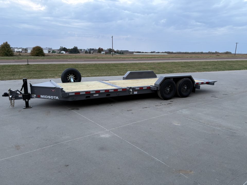 New 2027 Midsota NTB22-BP-154 (16 + 6) Tilt Trailer