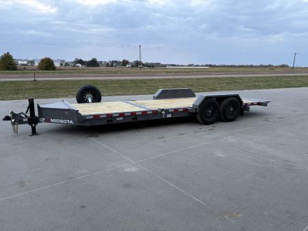 New 2027 Midsota NTB22-BP-154 (16 + 6) Tilt Trailer