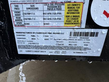 New 2027 Midsota TBWB26-176 Tilt Trailer
