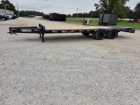 New 2026 Legend 102X25 TANDEM LO-PRO DECKOVER PINTLE W/10K AXLES MAX RAMPS & SPARE