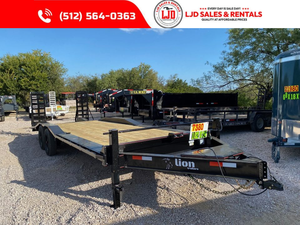 New 2026 Lion - 102  X 24 - 16K GVWR - Equipment Trailer
