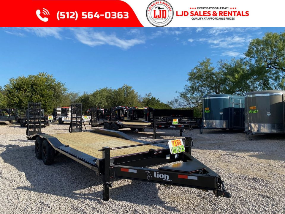 New 2026 Lion - 102  X 22 - 16K GVWR - Car Hauler/Equipment Hauler