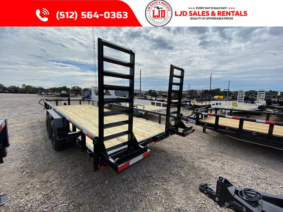 New 2027 Triple R - PIPE TOP - 83" x 20' Equipment Trailer