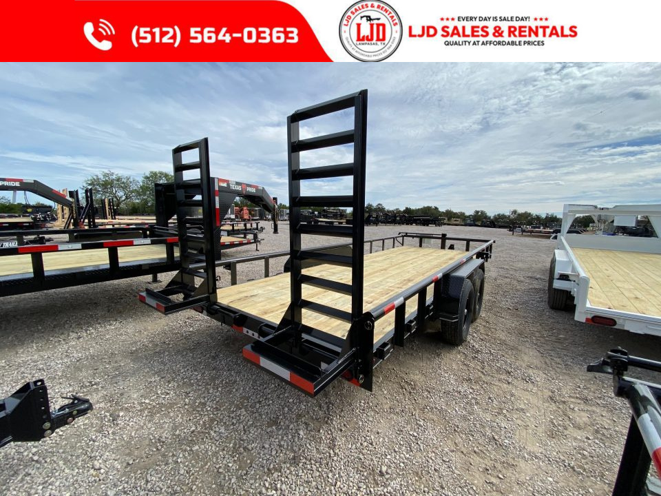 New 2027 Triple R - PIPE TOP - 83" x 20' Equipment Trailer