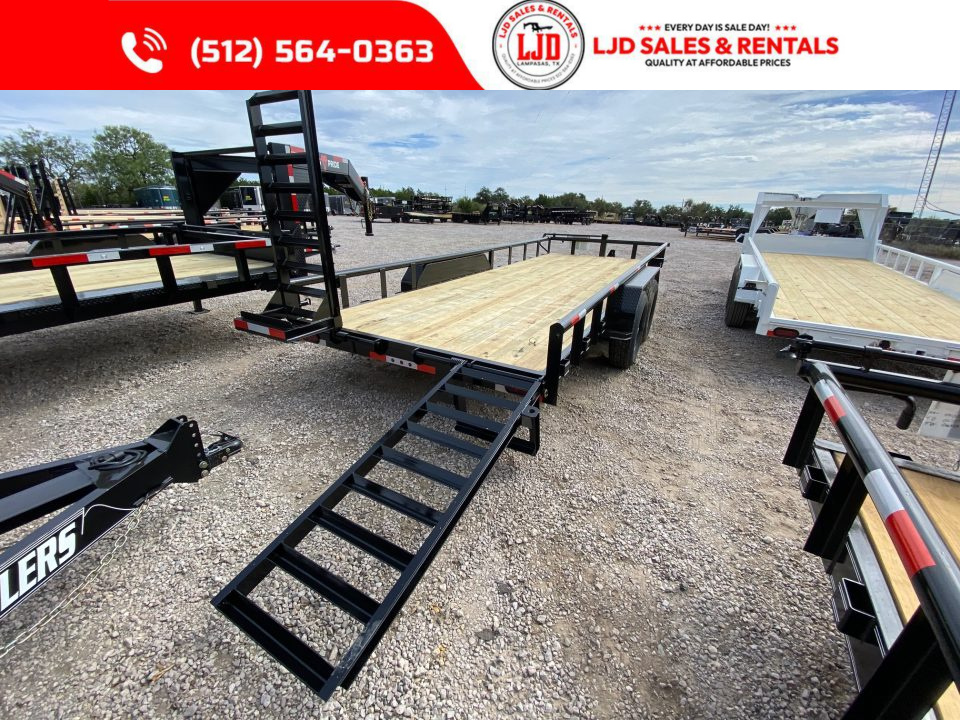 New 2027 Triple R - PIPE TOP - 83" x 20' Equipment Trailer