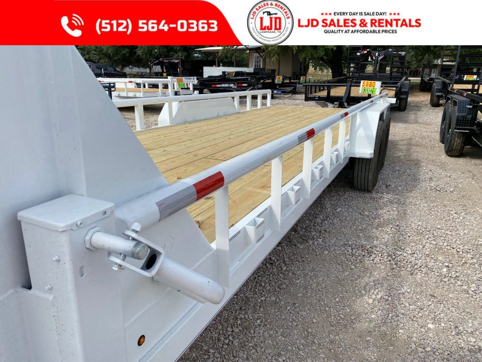 New 2027 Triple R - 22' Gooseneck Lowboy Trailer - 14 Ply Tires