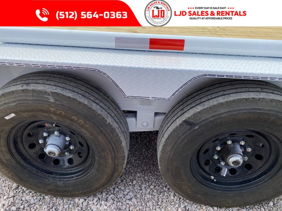 New 2027 Triple R - 22' Gooseneck Lowboy Trailer - 14 Ply Tires