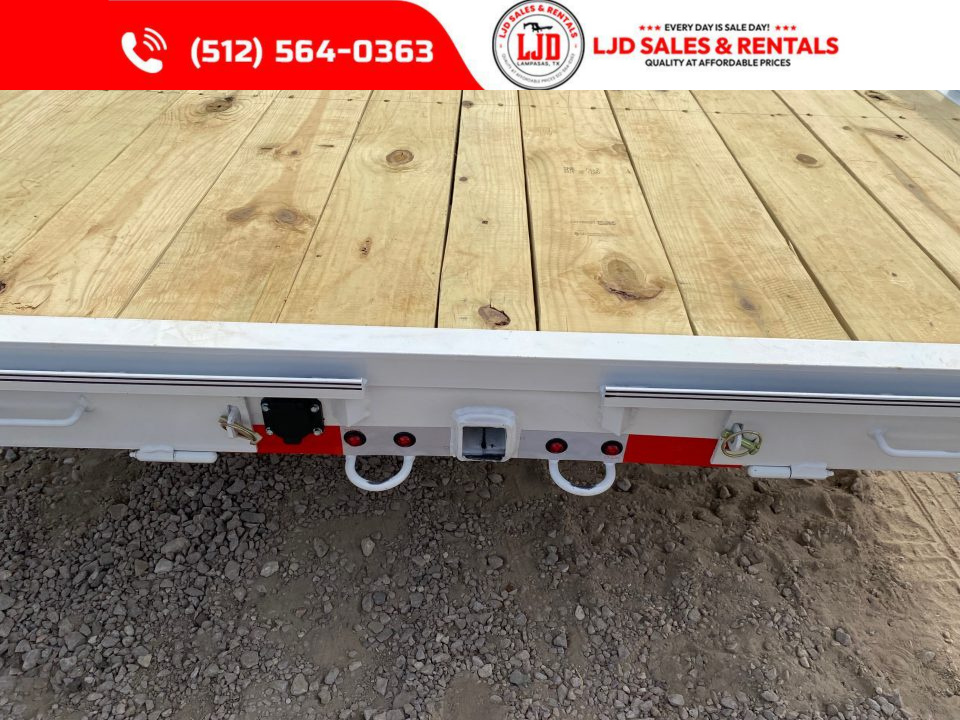 New 2027 Triple R - 22' Gooseneck Lowboy Trailer - 14 Ply Tires