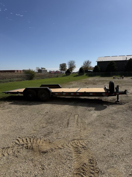 New 2027 H&W 24’ Tilt (18+6) Equipment Trailer