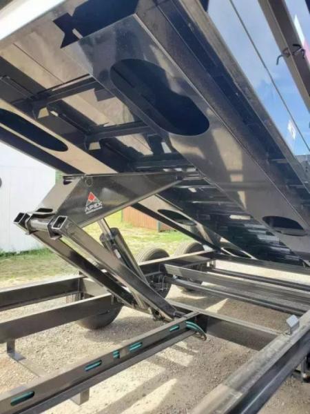 New 2027 Iron Bull 83"x16' 21k Gooseneck Dump Trailer