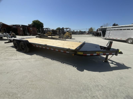 New 2027 Big Tex Trailers 14EH-22D3A-MR 7FT X 22FT 15.4K GVW Equipment Trailer