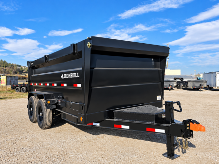 New 2027 Iron Bull 7x14 15k Dump Trailer w/48  Sides