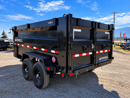 New 2027 Iron Bull 7x14 15k Dump Trailer w/48" Sides