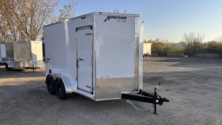 New 2027 Homesteader Trailer 7 X 12 FT ENCLOSED CARGO TRAILER 7 FT INTERIOR HEIGHT 10K