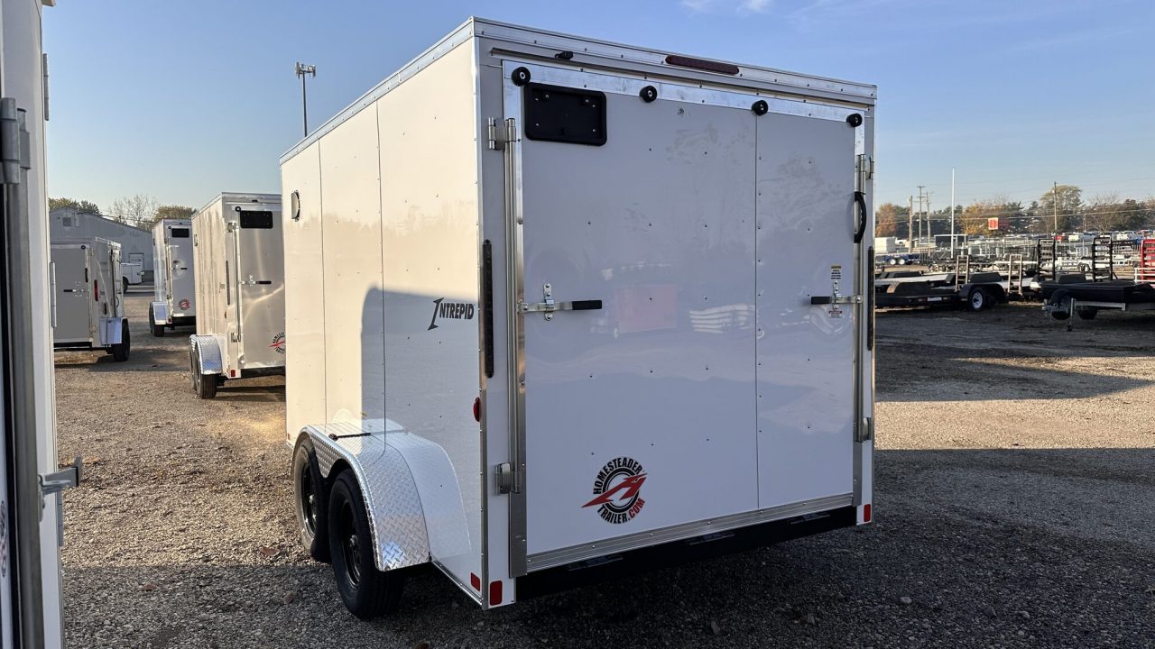 New 2027 Homesteader Trailer 7 X 12 FT ENCLOSED CARGO TRAILER 6 FT 6 IN INT HEIGHT 7K
