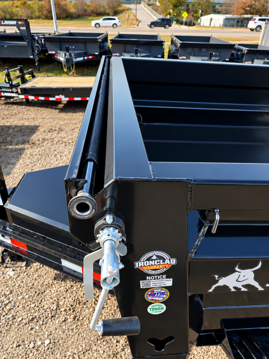 New 2027 Iron Bull 7x14 15k Dump Trailer w/48" Sides