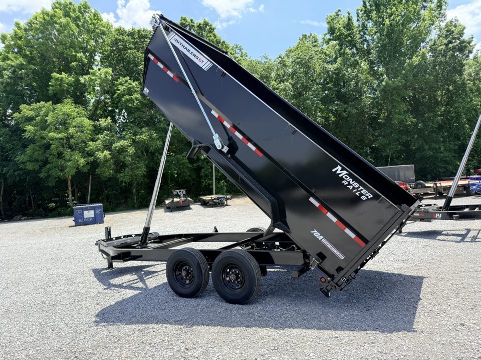 New 2027 PJ Trailers 7X16 (4FT WALL) 6 STAGE TELESCOPIC DUMP TRAILER 17600 GVWR Dump Trailer