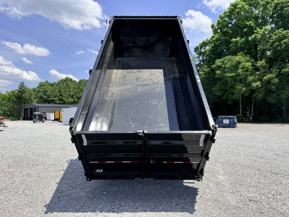 New 2027 PJ Trailers 7X16 (4FT WALL) 6 STAGE TELESCOPIC DUMP TRAILER 17600 GVWR Dump Trailer