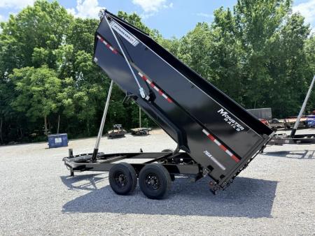 New 2027 PJ Trailers 7X16 (4FT WALL) 6 STAGE TELESCOPIC DUMP TRAILER 17600 GVWR Dump Trailer