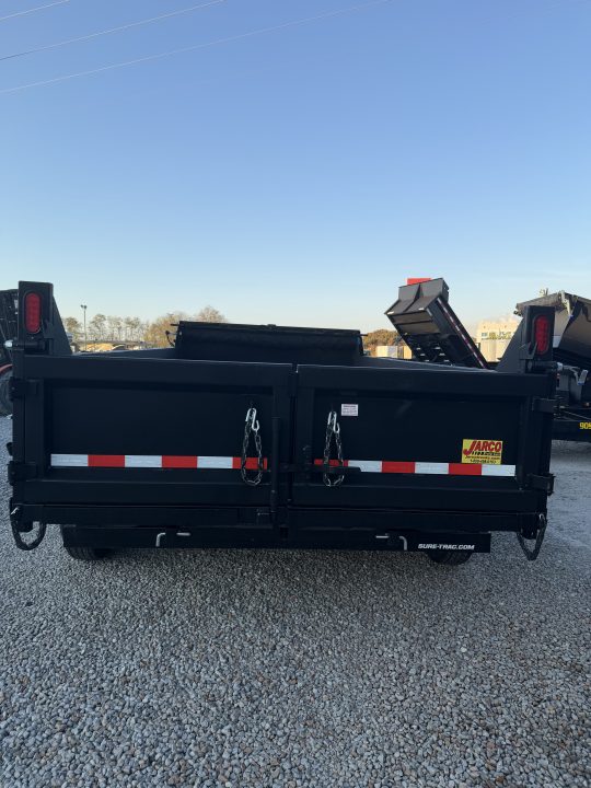 New 2027 Sure-Trac 7x14 HD Low Profile Telescopic Dump Trailer