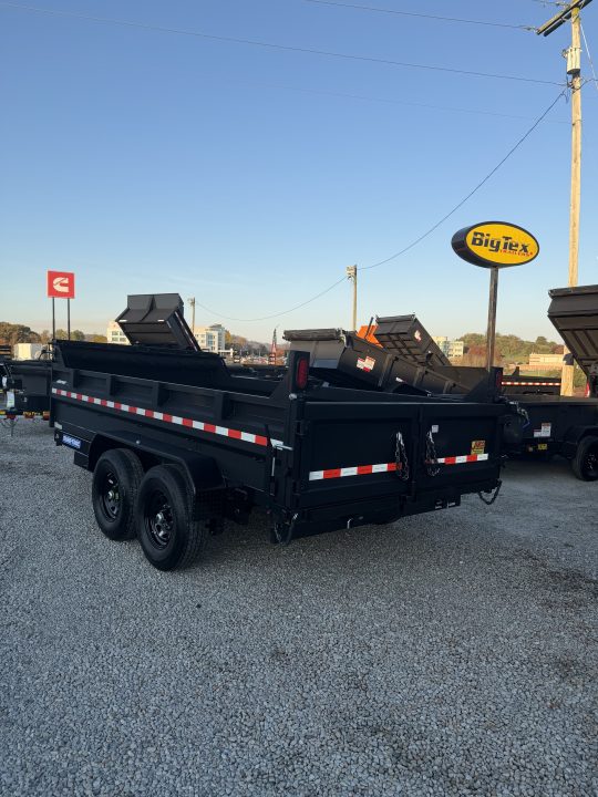 New 2027 Sure-Trac 7x14 HD Low Profile Telescopic Dump Trailer