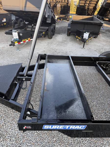 New 2027 Sure-Trac 7x14 HD Low Profile Telescopic Dump Trailer