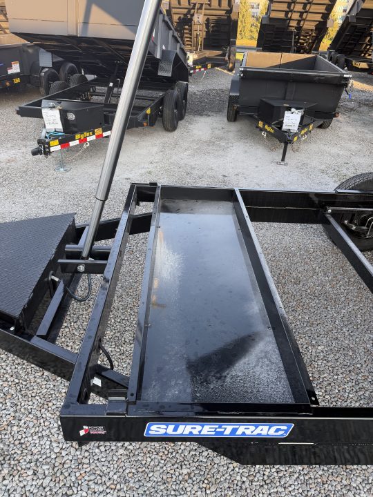 New 2027 Sure-Trac 7x14 HD Low Profile Telescopic Dump Trailer