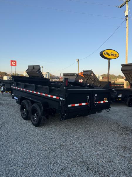 New 2027 Sure-Trac 7x14 HD Low Profile Telescopic Dump Trailer