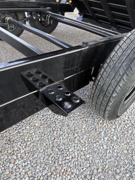 New 2027 Sure-Trac 7x14 HD Low Profile Telescopic Dump Trailer