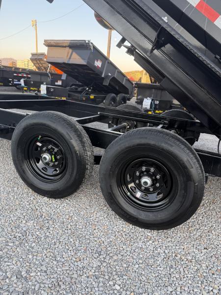 New 2027 Sure-Trac 7x14 HD Low Profile Telescopic Dump Trailer