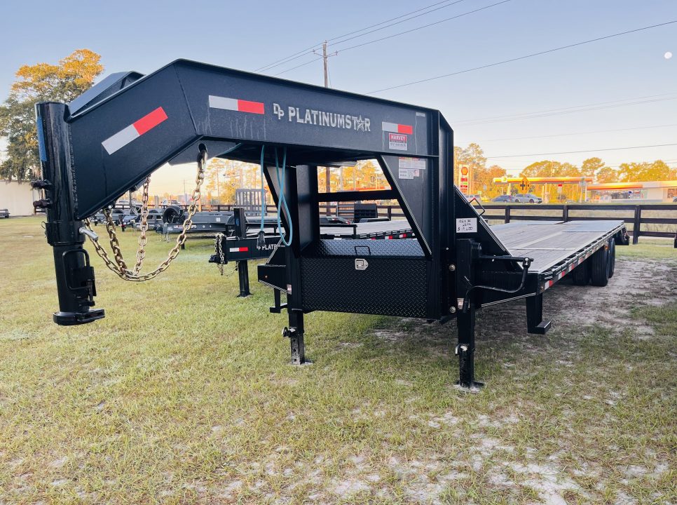 New 2026 DP Platinum Star 102 x 32 Gooseneck 26k Deckover Trailer