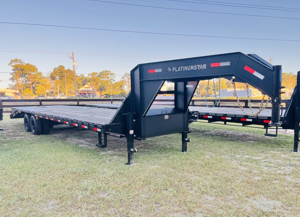 New 2026 DP Platinum Star 102 x 32 Gooseneck 26k Deckover Trailer