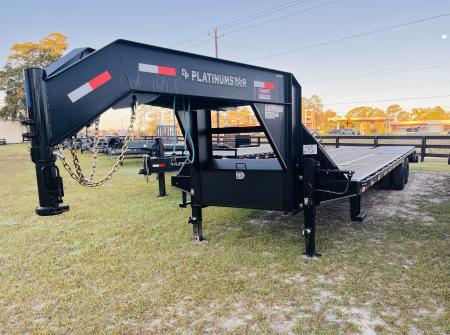 New 2026 DP Platinum Star 102 x 32 Gooseneck 26k Deckover Trailer
