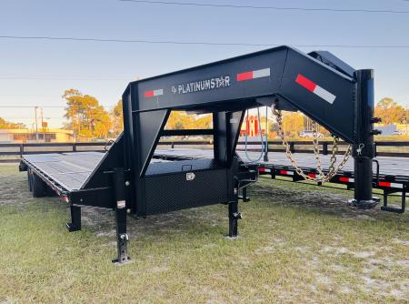 New 2026 DP Platinum Star 102 x 32 Gooseneck 26k Deckover Trailer
