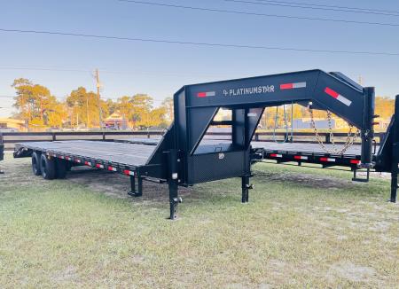 New 2026 DP Platinum Star 102 x 32 Gooseneck 26k Deckover Trailer