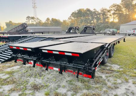 New 2025 DP Platinum Star 102 x 25 22k Deckover Trailer
