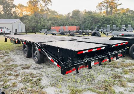 New 2025 DP Platinum Star 102 x 25 22k Deckover Trailer