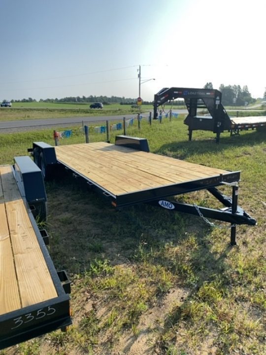 New 2027 AMO 83"X16' 2- BRAKE Car Hauler 7K