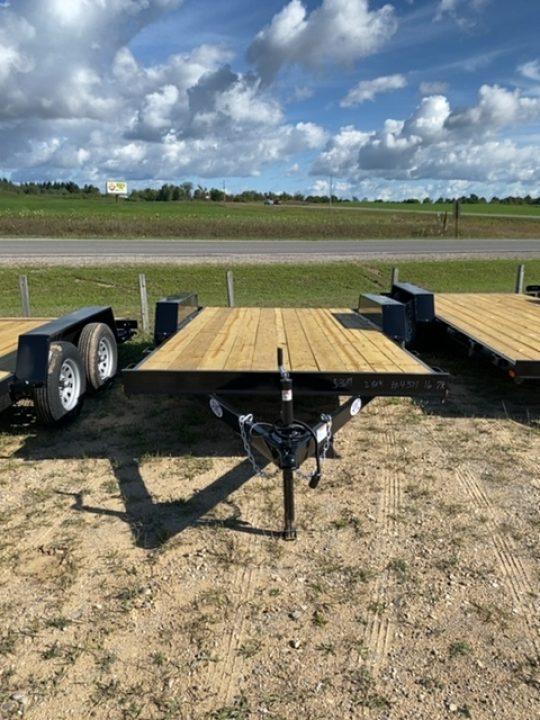 New 2027 AMO 83"X16' 1- BRAKE Car Hauler