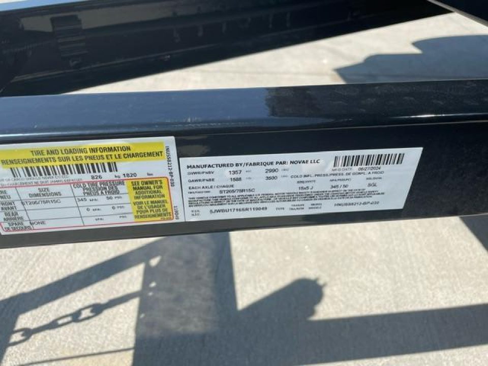 New 2027 Midsota N-USS8212-BP-030 Utility Trailer