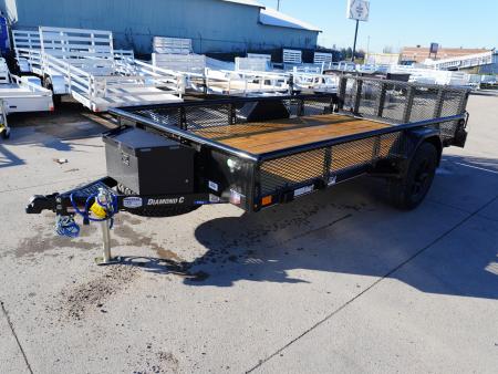 New 2027 Diamond C Trailers PSA106 77 x12ft Utility Trailer