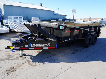 New 2027 Diamond C Trailers LPT208 81 x14ft Dump Trailer