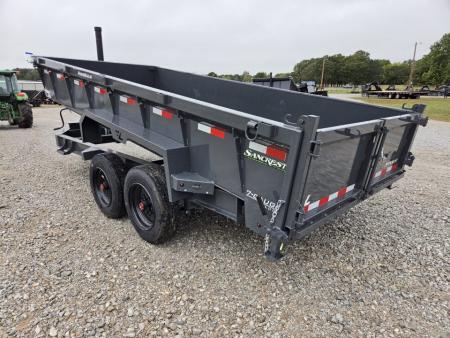 New 2027 Lamar 83X16 TANDEM TELESCOPIC DUMP W/8K AXLES & 24" SIDES