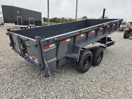 New 2027 Lamar 83X16 TANDEM TELESCOPIC DUMP W/8K AXLES & 24" SIDES