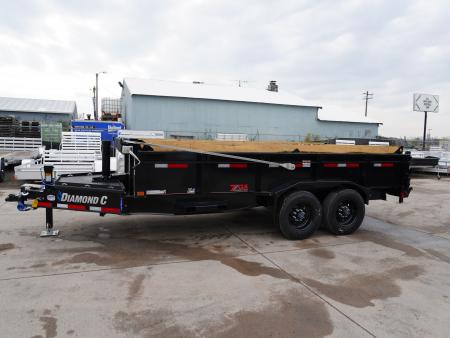 New 2027 Diamond C Trailers LPT210 82 x16ft Dump Trailer