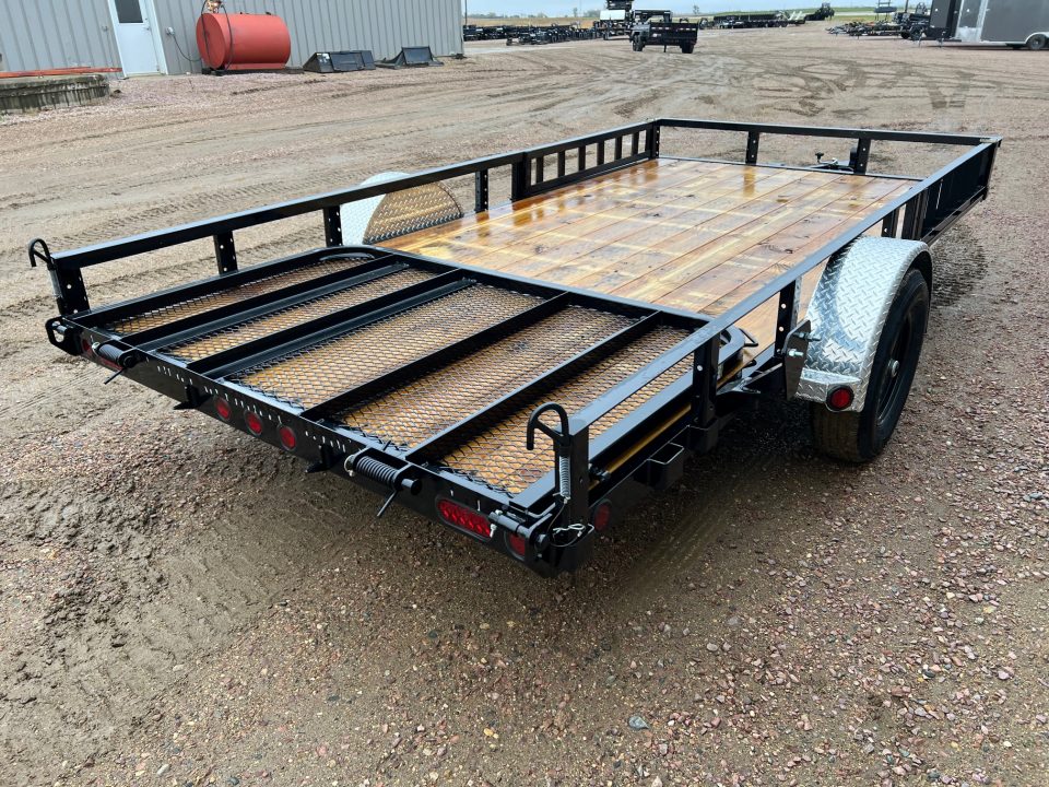 New 2027 PJ Trailers 14' ATV Utility U8 5K Axle Utility Trailer