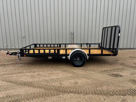 New 2027 PJ Trailers 14' ATV Utility U8 5K Axle Utility Trailer